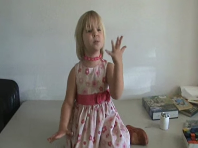 2-year-old Memorizes PI (video)